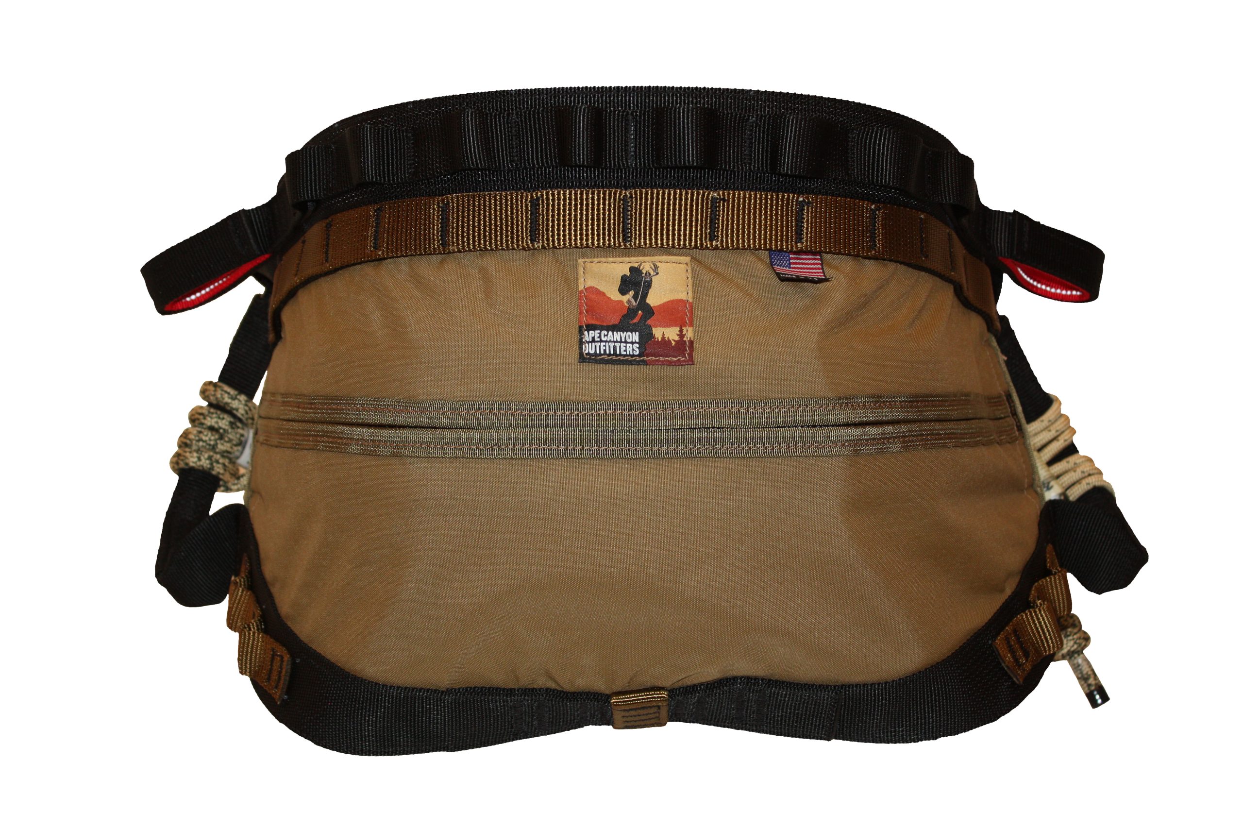 ACO Wood Deluxe Saddle – Coyote