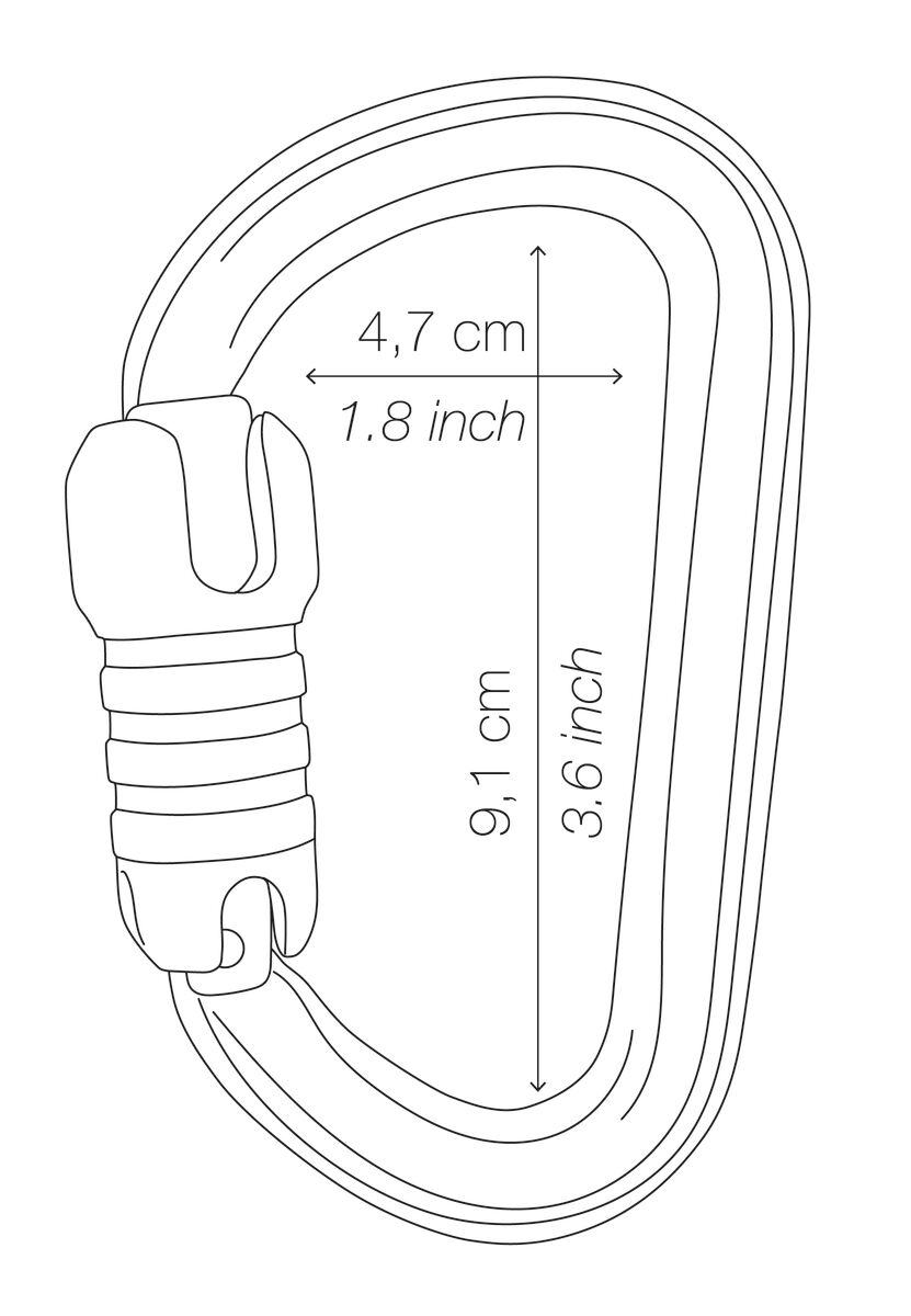 Petzl BM’d Triact-Lock Carabiner