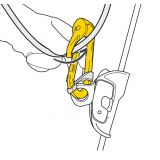 Petzl Rollclip A w/Non Locking Carabiner