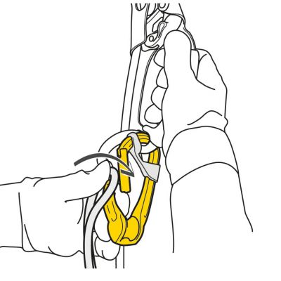 Petzl Rollclip A w/ Triact Lock