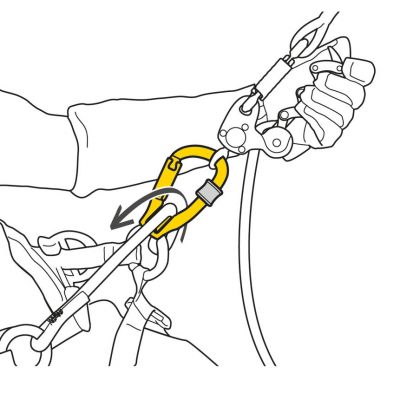 Petzl Rollclip Z w/ Triple Lock