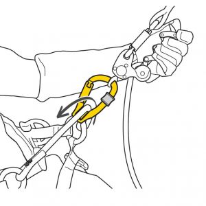 Petzl Rollclip Z w/ Screw Lock