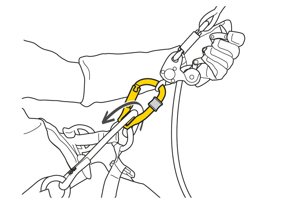Petzl Rollclip Z w/ Screw Lock