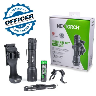 NEXTORCH TA30C MAX TACTICAL KIT – 3000 Lumens