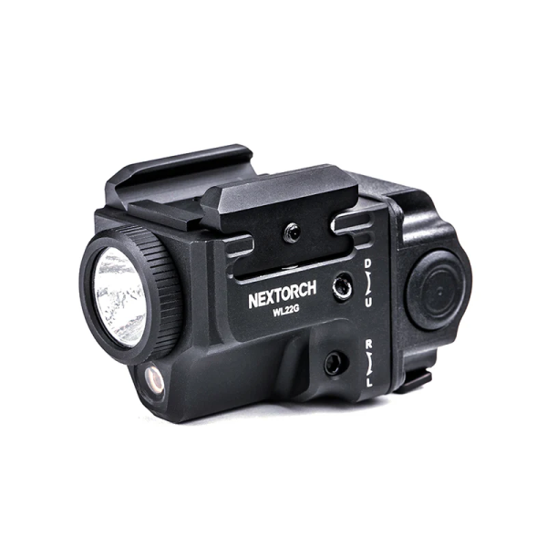 NEXTORCH 650 Lumens Sub-compact Rechargeable Tactical Light with Laser Sight