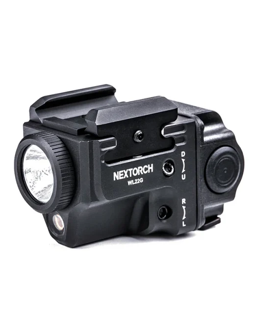 NEXTORCH 650 Lumens Sub-compact Rechargeable Tactical Light with Laser Sight