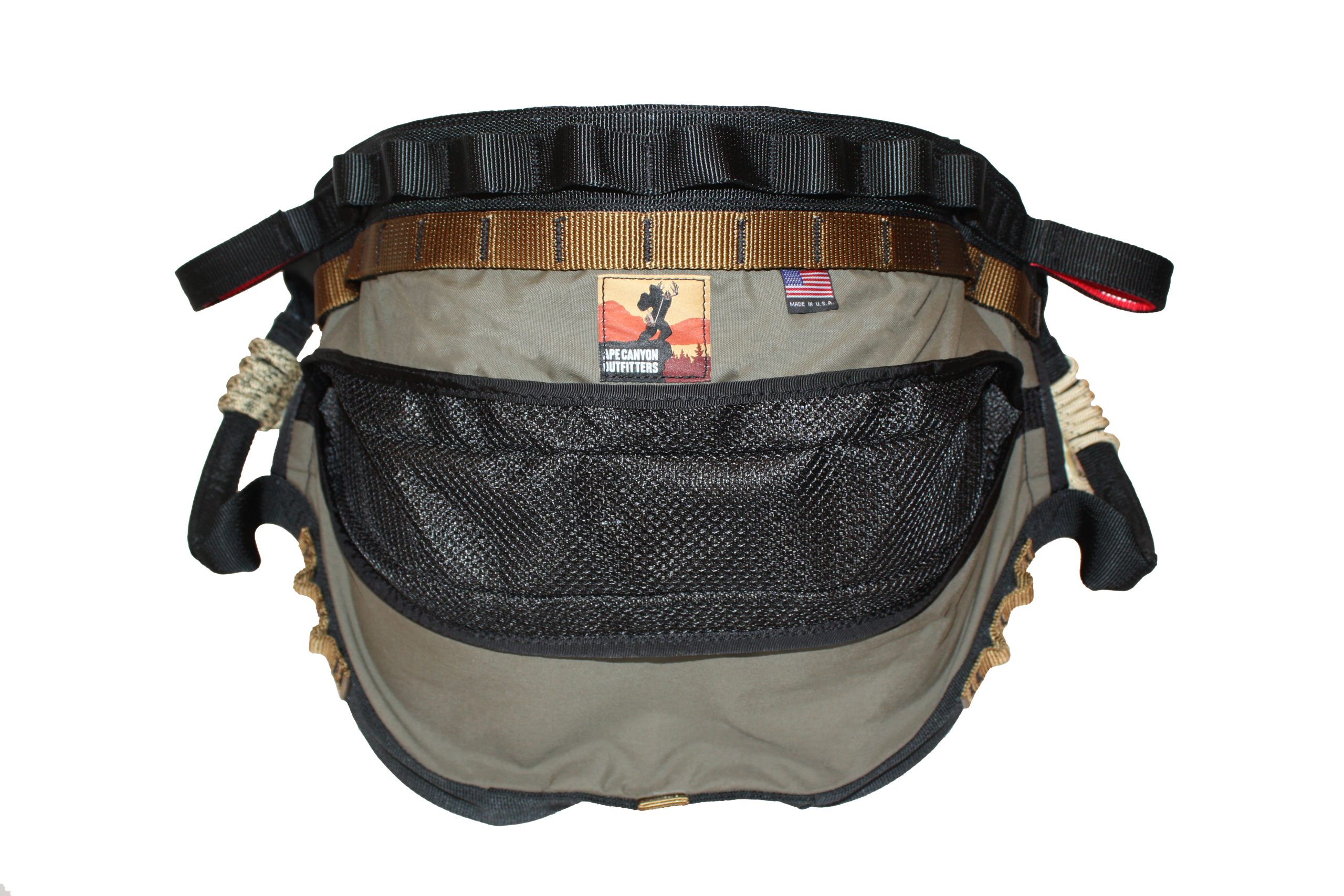 ACO Wood Deluxe Saddle Ranger Green