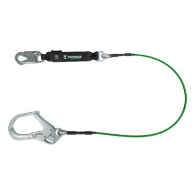 Safewaze Leading Edge 6′ Energy Absorbing Lanyard: Rebar Hooks
