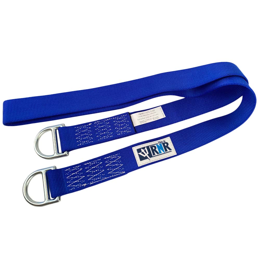 RNR Poseidon Anchor Straps with “D” Rings – Heavy-Duty Rigging & Rescue Anchors