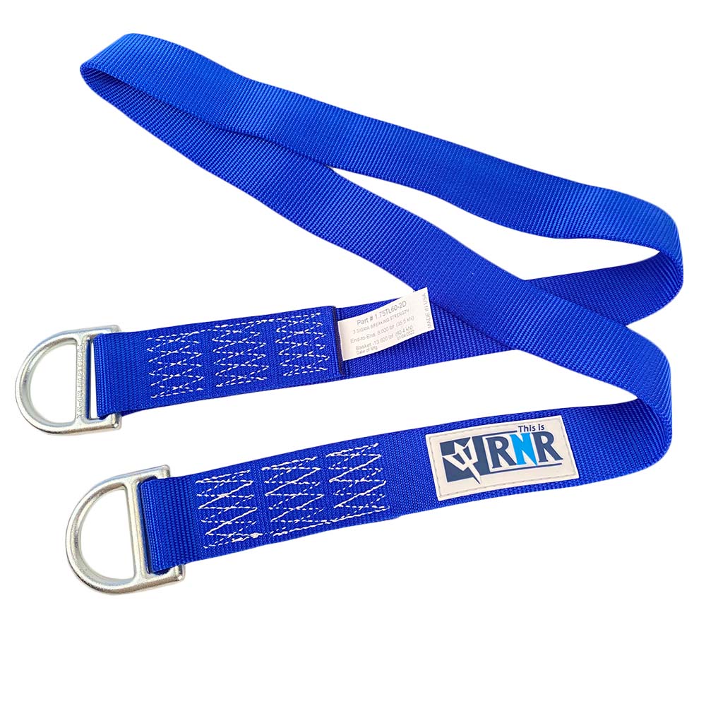 RNR Poseidon Anchor Straps with “D” Rings – Heavy-Duty Rigging & Rescue Anchors