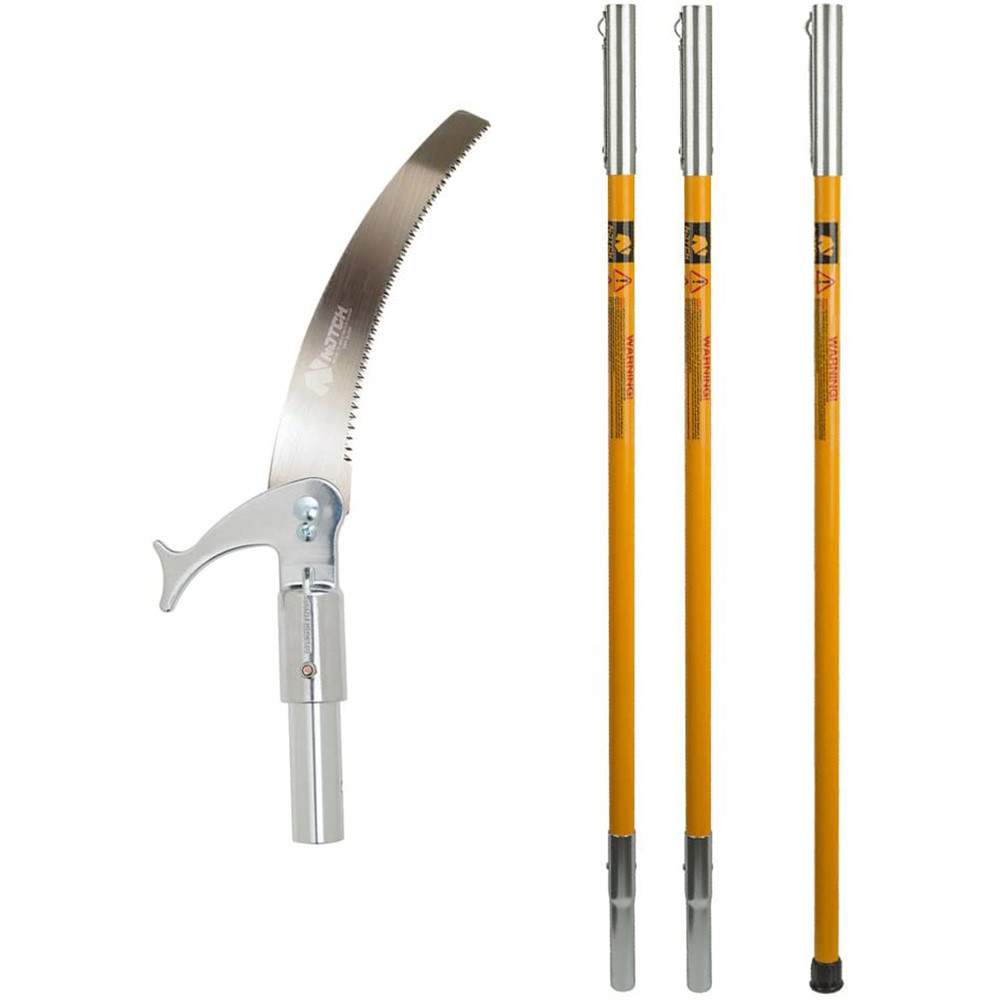 Notch 18′ Fiberglass Pole Saw Set