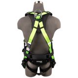 Safewaze PRO Construction Harness: 3D, MB Chest, TB Legs