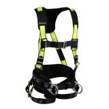 Safewaze PRO Construction Harness: 3D, MB Chest, TB Legs