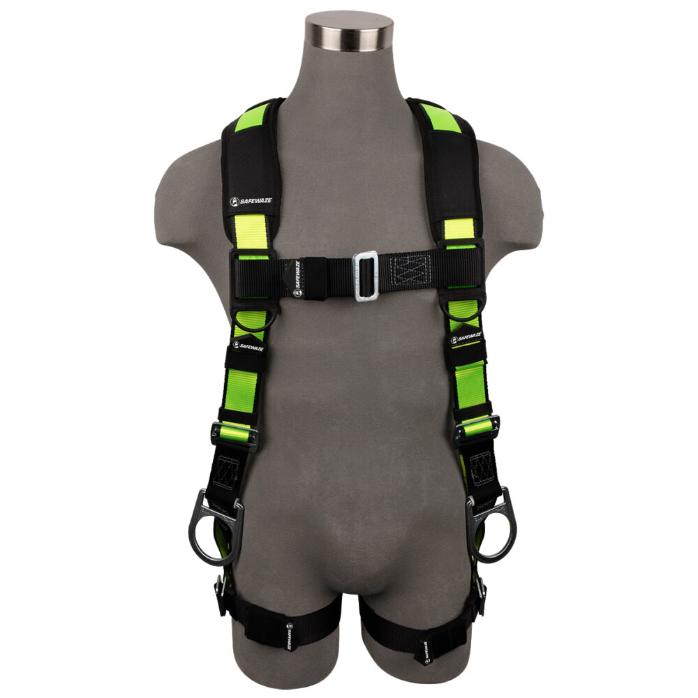 Safewaze PRO Full Body Harness: 3D, MB Chest/Legs