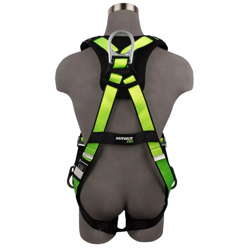 Safewaze PRO Full Body Harness: 3D, MB Chest/Legs