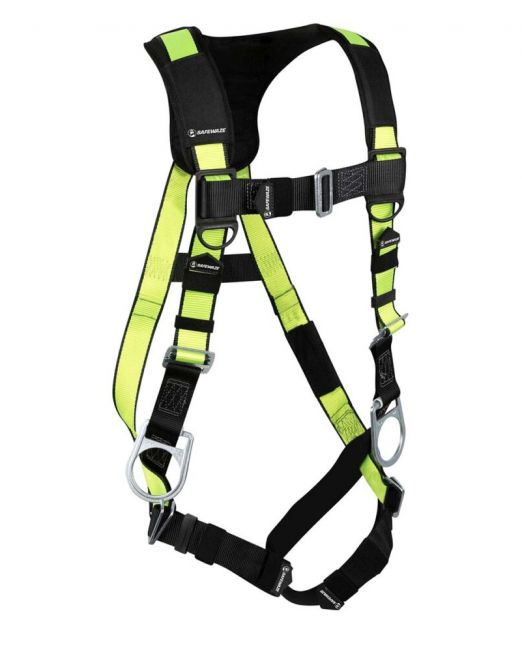 Safewaze PRO Full Body Harness: 3D, MB Chest/Legs