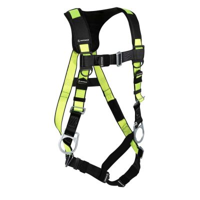 Safewaze PRO Full Body Harness: 3D, MB Chest/Legs