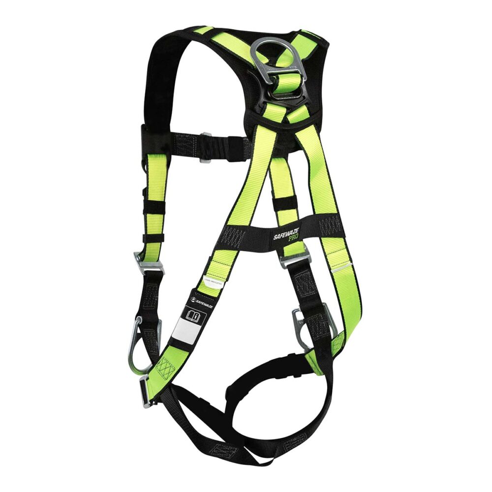 Safewaze PRO Full Body Harness: 3D, MB Chest/Legs