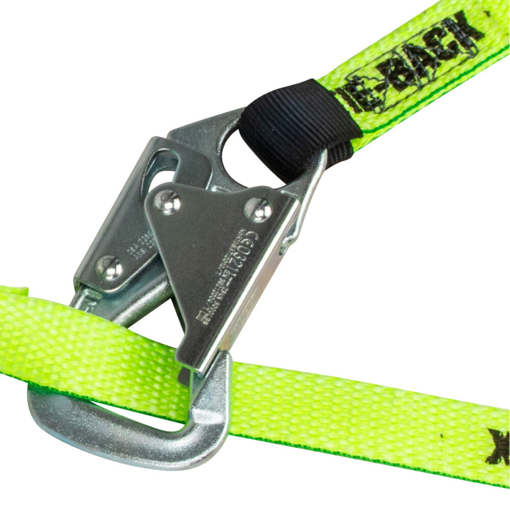 Safewaze PRO 6′ Tie-Back Energy Absorbing Lanyard