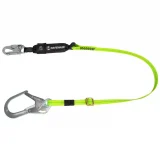 Safewaze PRO 4′-6′ Adjustable Energy Absorbing Lanyard: Rebar Hook
