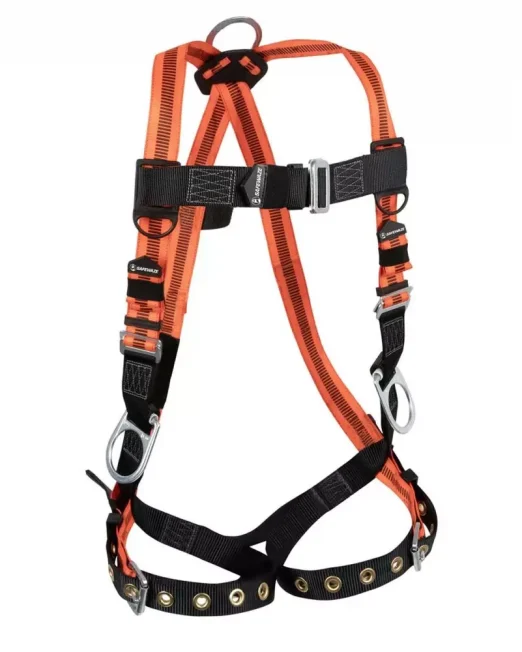 Safewaze V-Line Full Body Harness: Universal, 3D, MB Chest, TB Legs