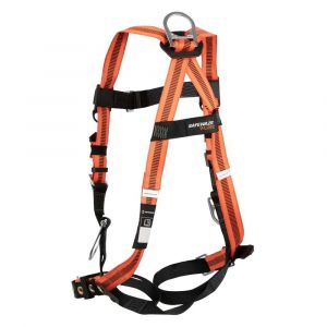 Safewaze V-Line Full Body Harness: Universal, 3D, MB Chest, TB Legs