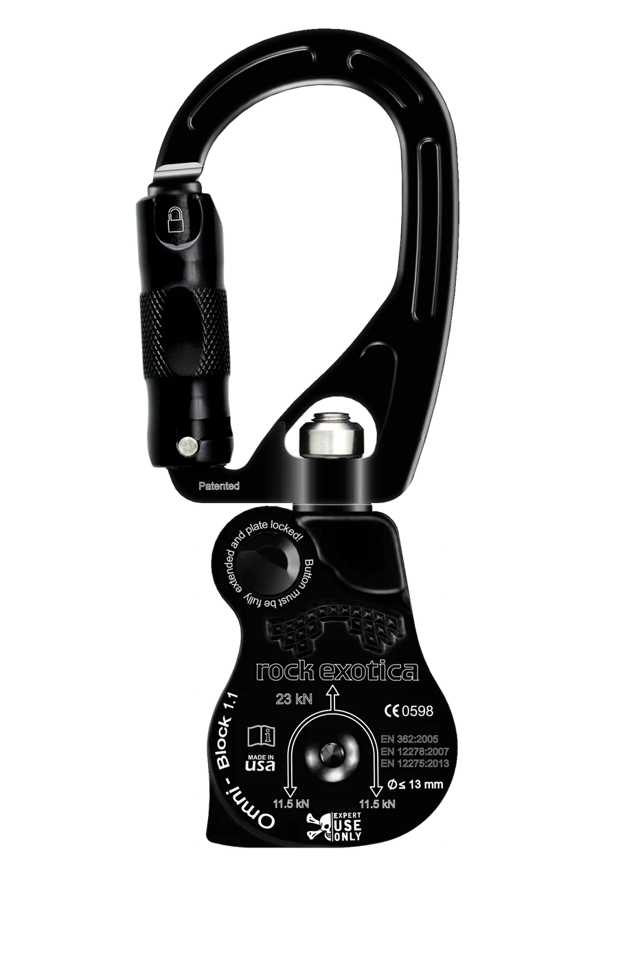Rock Exotica 1.1″ Omni Swivabiner Oval