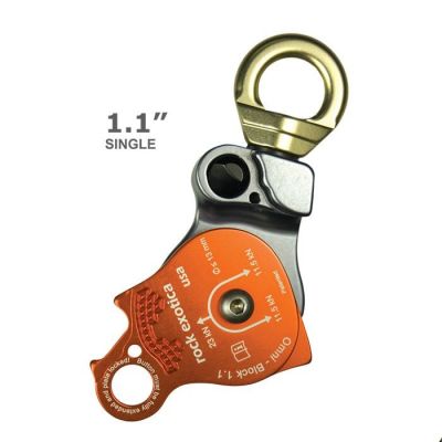 Rock Exotica Omni-Block 1.1″ Single Pulley