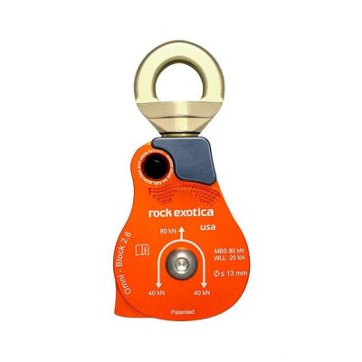 Rock Exotica Omni-Block 2.6″ Single Pulley