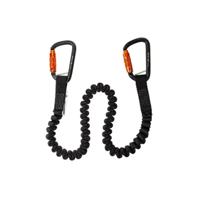 Safewaze 15 lb. Elasticated Tool Tether: 2 Carabiner