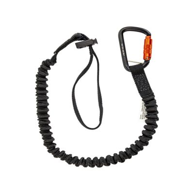 Safewaze 15 lb. Elasticated Tool Tether: Carabiner, Cinch