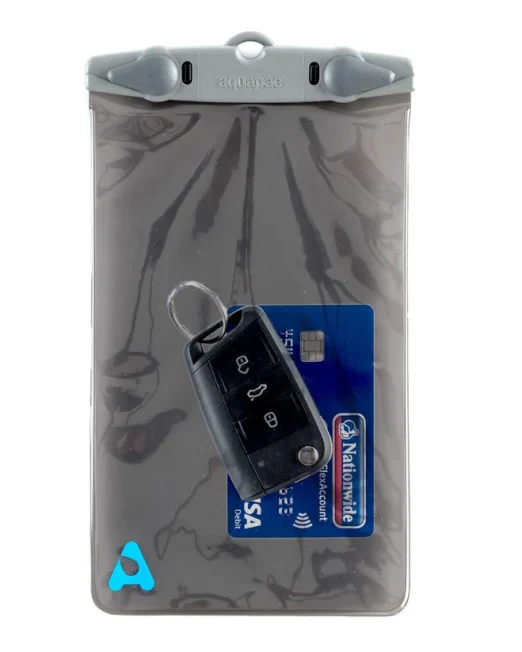 AQUAPAC Clear Olympus Waterproof Passport / Large Phone Case