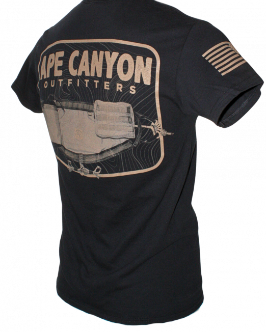 Ape Canyon Outfitters Signature Saddle Tee