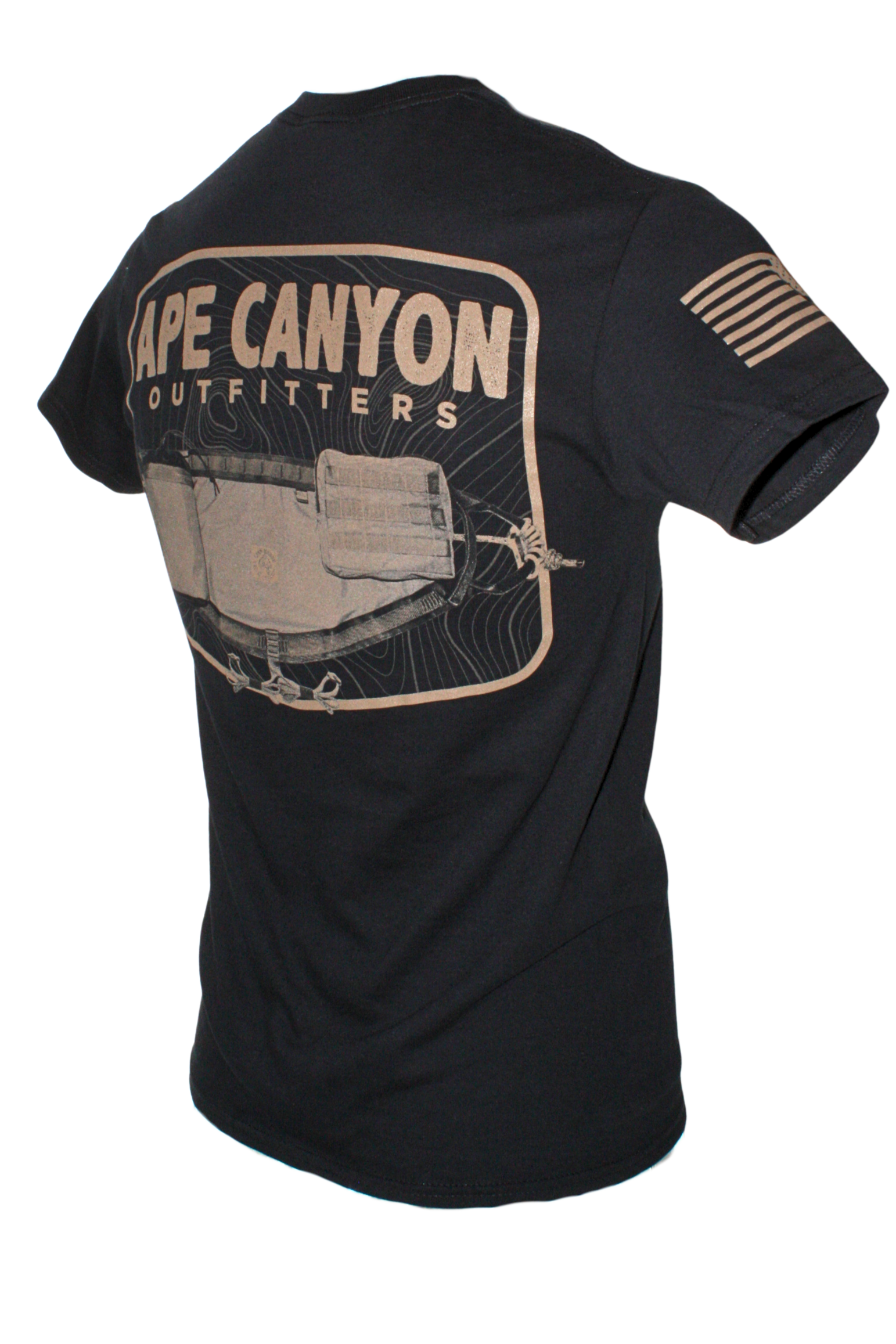 Ape Canyon Outfitters Signature Saddle Tee