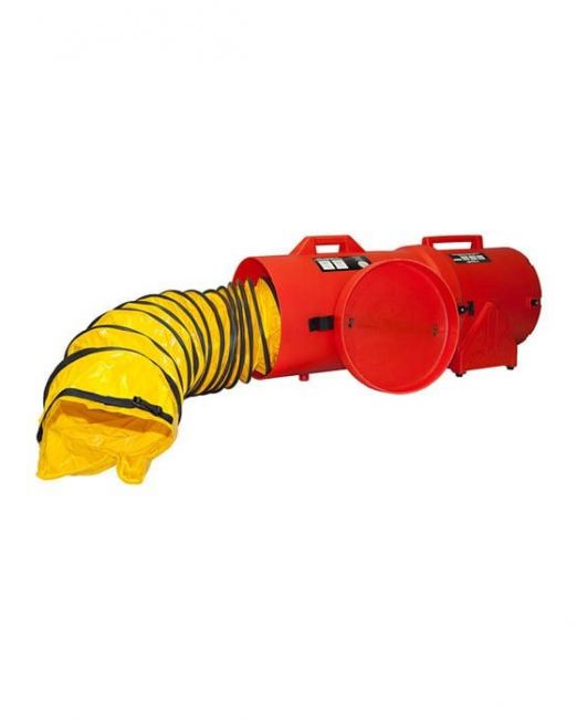 Air Systems 8" Canister Fan CVF-8AC Axial Fan With 25 Foot Duct Canister