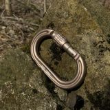 ACO 8mm Resc Tech Tether System with Screw Lock Carabiner