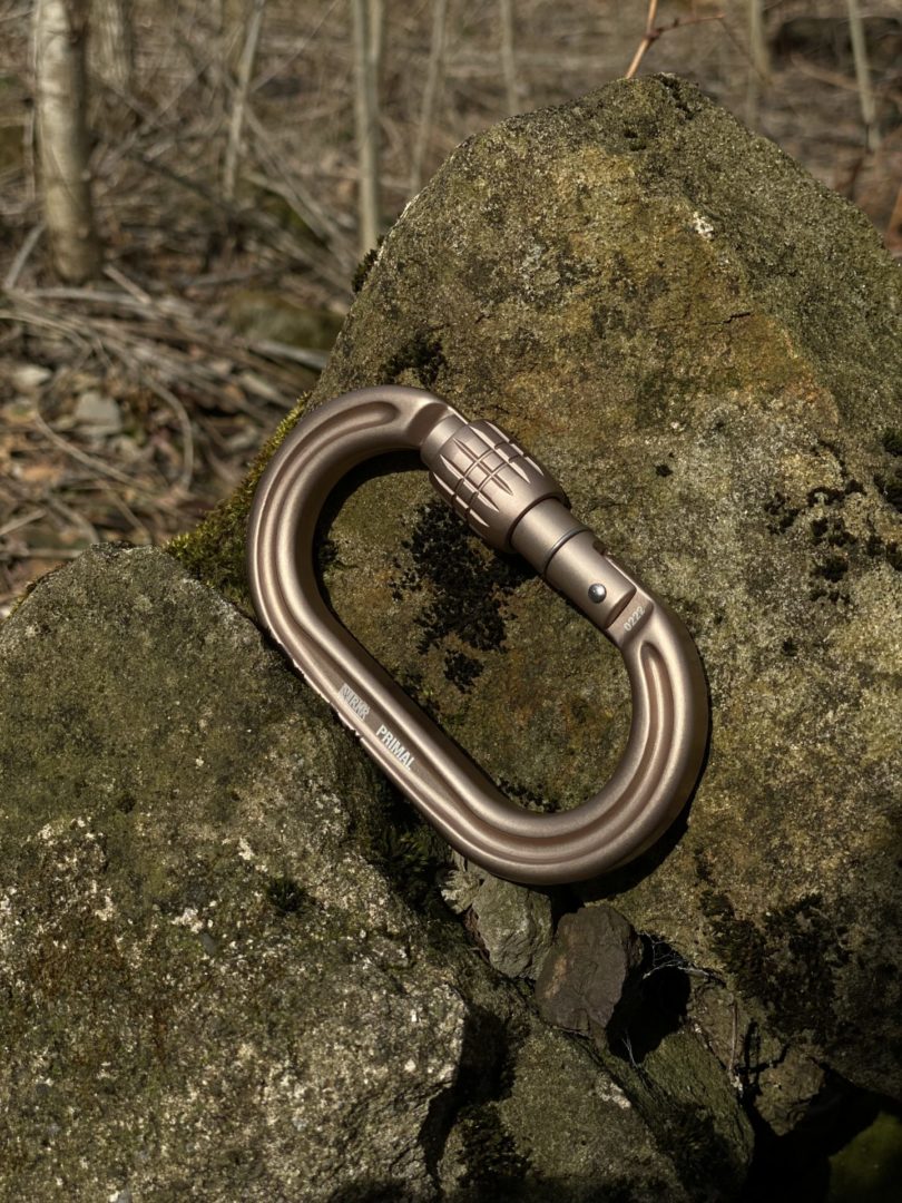 ACO 8mm Resc Tech Tether System with Screw Lock Carabiner