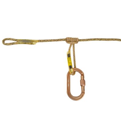 ACO 8mm Oplux Tether System with Screw Lock Carabiner