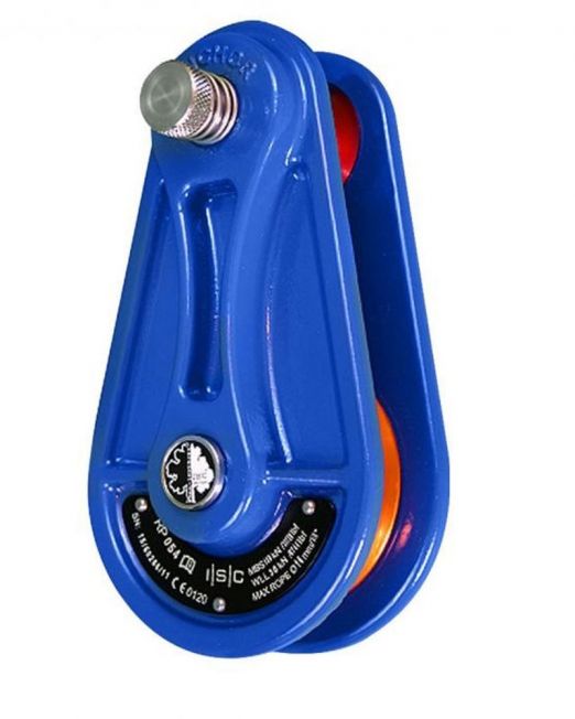 ISC Medium Aluminum Arborist Rigging Block (3/4" Rope)