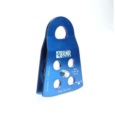 RNR Poseidon Series Prusik Minding Pulley W/Aluminum Sheave & Aluminum Sideplates