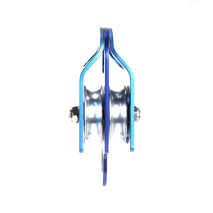 RNR Poseidon Series Prusik Minding Pulley W/Aluminum Sheave & Aluminum Sideplates