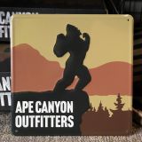 Ape Canyon Outfitters Vintage Metal Sign