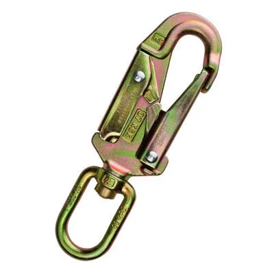 Notch Locking Steel Swivel Rope Snap