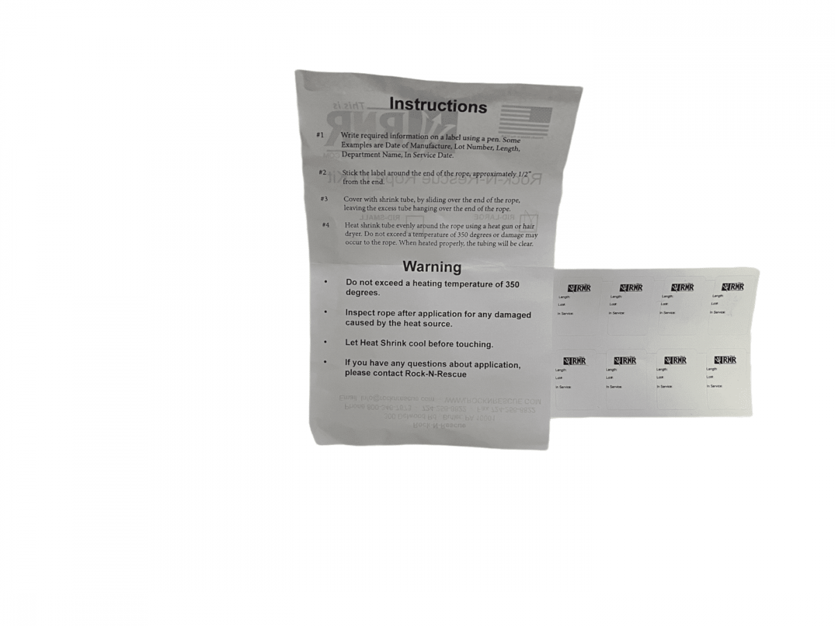 RNR Rope ID Kit