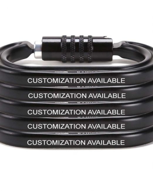 Custom Omega Pacific Black Raider 3-Stage Quik-Lok Carabiner NFPA (Pack Of 5)
