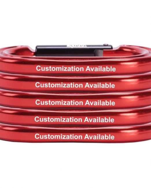 Custom Omega Pacific Raider Straight Gate Carabiner (Pack Of 5)