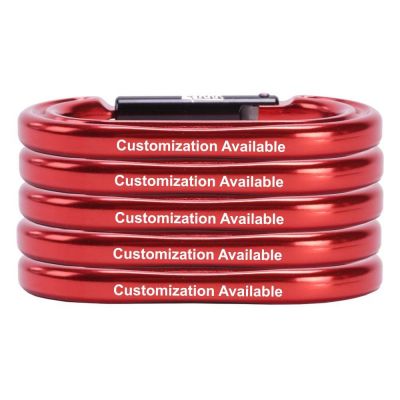 Custom Omega Pacific Raider Straight Gate Carabiner (Pack Of 5)