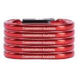 Custom Omega Pacific Raider Straight Gate Carabiner (Pack Of 5)