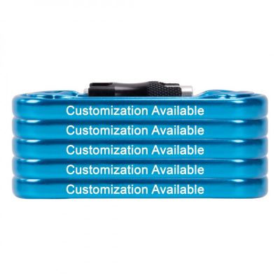 Custom Omega Pacific Standard D 3-Stage Quik-Lok Carabiner NFPA (Pack Of 5)