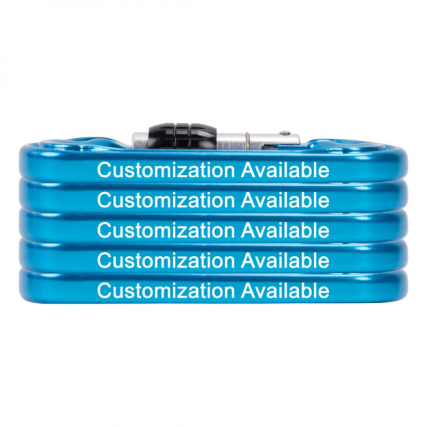 Custom Omega Pacific Standard D Screw-Lok Carabiner NFPA (Pack Of 5)